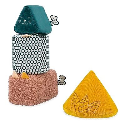 KALOO Stimuli 4 schaalbare vormen met geluiden Babyartikelen Stapelbaar spel Gehoor en grijpen Vanaf de geboorte, K227002 KALOO Stimuli 4 schaalbare vormen met geluiden Babyartikelen Stapelbaar spel Gehoor en grijpen Vanaf de geboorte, K227002