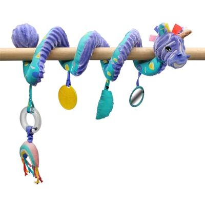 Les Déglingos Kiprokos activiteitenspiraal De zebra- Babyspeelgoed met geluid en tactiele activiteiten 1 stuk Paars 40cm uitgeschoven Les Déglingos Kiprokos activiteitenspiraal De zebra- Babyspeelgoed met geluid en tactiele activiteiten 1 stuk Paars 40cm uitgeschoven