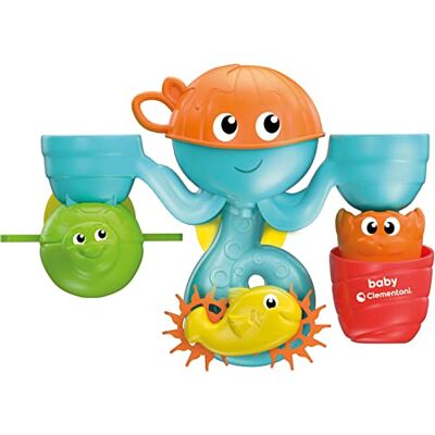 Clementoni Baby – badspelletjes waterpark – badspeelgoed met babyeffecten vanaf 6 maanden (17458) Clementoni Baby – badspelletjes waterpark – badspeelgoed met babyeffecten vanaf 6 maanden (17458)