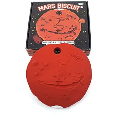 Thumble Mars Biscuit sensorisch babyspeelgoed van natuurlijk rubber Thumble Mars Biscuit sensorisch babyspeelgoed van natuurlijk rubber