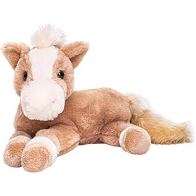 Uni-Toys Lichtbruin paard, liggend, superzacht, 28 cm (lengte), pluche Uni-Toys Lichtbruin paard, liggend, superzacht, 28 cm (lengte), pluche