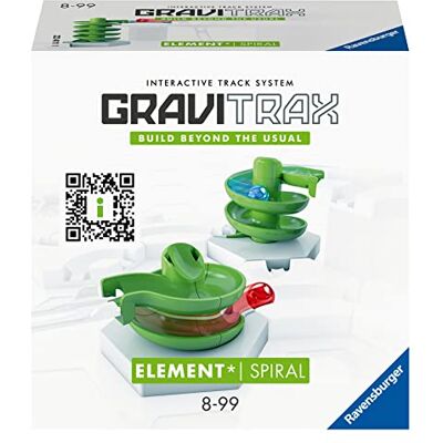 GraviTrax BASE Spiraal element: het interactieve kogelbaansysteem van Ravensburger GraviTrax BASE Spiraal element: het interactieve kogelbaansysteem van Ravensburger