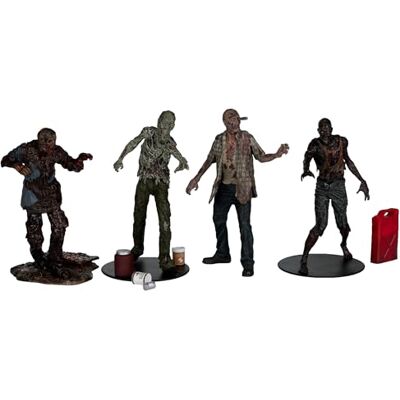 McFarlane Toys Set van 4 The Walking Dead Walkers 12,7 cm McFarlane Toys Set van 4 The Walking Dead Walkers 12,7 cm