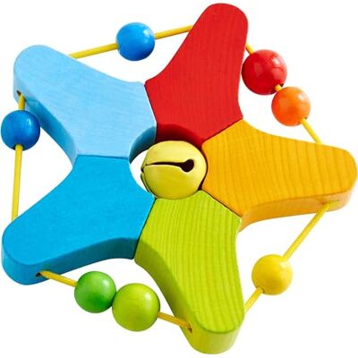HABA Rammelaar kleine ster met geluiden, 303929 HABA Rammelaar kleine ster met geluiden, 303929