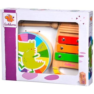 Eichhorn Muziekset Trommel en Xylo Eichhorn Muziekset Trommel en Xylo