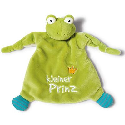 NICI Knuffel kikker 'Little Prince', 25 x 25 cm, kikker vanaf 0 maanden, knuffeldier voor baby's en peuters, knuffeldier voor meisjes en jongens, 40045 NICI Knuffel kikker 'Little Prince', 25 x 25 cm, kikker vanaf 0 maanden, knuffeldier voor baby's en peuters, knuffeldier voor meisjes en jongens, 40045