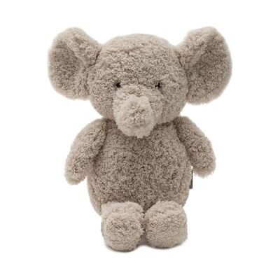 Jollein Knuffeldier, olifant, Tales, 25 cm, zand, extra zacht, pluche dier voor baby en kind, handwas, geboortegeschenken, babyspeelgoed Jollein Knuffeldier, olifant, Tales, 25 cm, zand, extra zacht, pluche dier voor baby en kind, handwas, geboortegeschenken, babyspeelgoed