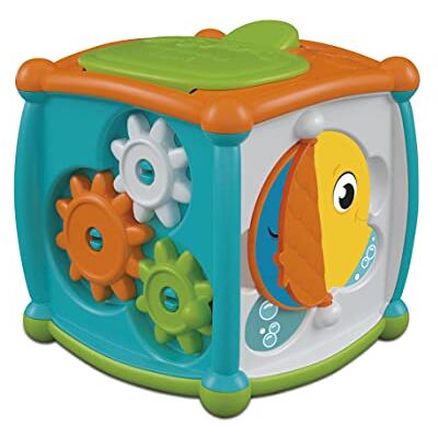 Clementoni 17672 – activiteitskubus – spel voor kinderen van 10 maanden, koekoekspel, ontwikkeld handmatige en logische vaardigheden – dobbelstenen voor meerdere activiteiten, milieuvriendelijk, Clementoni 17672 – activiteitskubus – spel voor kinderen van 10 maanden, koekoekspel, ontwikkeld handmatige en logische vaardigheden – dobbelstenen voor meerdere activiteiten, milieuvriendelijk,