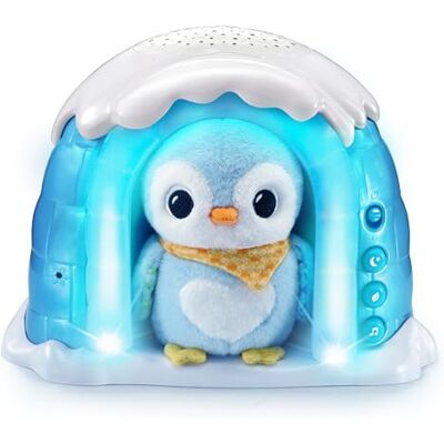 VTech 2-in-1 verlichte sterpinguïn voor baby's, muziekdoos om in slaap te vallen, met lichtprojector en slaapmuziek, voor baby's en kinderen van 6 tot 36 maanden VTech 2-in-1 verlichte sterpinguïn voor baby's, muziekdoos om in slaap te vallen, met lichtprojector en slaapmuziek, voor baby's en kinderen van 6 tot 36 maanden