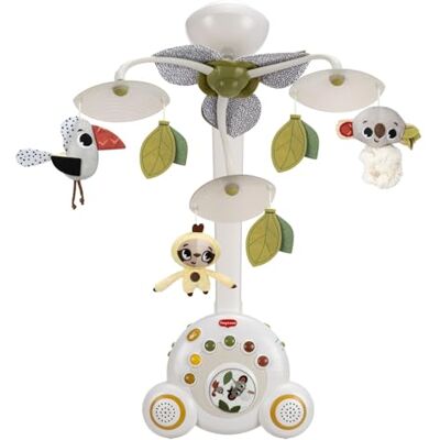 Tiny Love Soothe 'n Groove, muziekmobiel 2-in-1 babybed, 0 maanden, draagbare muziekdoos, visuele stimulatie, 18 melodieën, 40 minuten continue muziek, boho chic Tiny Love Soothe 'n Groove, muziekmobiel 2-in-1 babybed, 0 maanden, draagbare muziekdoos, visuele stimulatie, 18 melodieën, 40 minuten continue muziek, boho chic