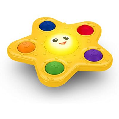 Baby Einstein Ocean Explorers Pop & Glow Starfish Light Up sensorisch speelgoed voor baby's vanaf 6 maanden Baby Einstein Ocean Explorers Pop & Glow Starfish Light Up sensorisch speelgoed voor baby's vanaf 6 maanden
