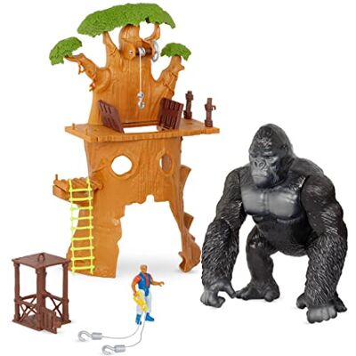 Terra by Battat Gorilla Electronic Gorilla, Treehouse PLAYSET, 62243466395, Grand Terra by Battat Gorilla Electronic Gorilla, Treehouse PLAYSET, 62243466395, Grand