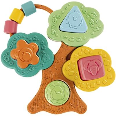 Chicco Baobab ECO +, educatief speelgoed in boomvorm met 4 kleurrijke geometrische vormen, gemaakt in Italië van gerecycled kunststof, educatief speelgoed voor kinderen van 6 maanden tot 3 jaar Chicco Baobab ECO +, educatief speelgoed in boomvorm met 4 kleurrijke geometrische vormen, gemaakt in Italië van gerecycled kunststof, educatief speelgoed voor kinderen van 6 maanden tot 3 jaar