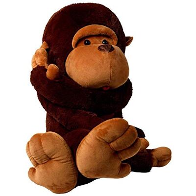 YunNasi Grote pluche aap, cadeau voor kinderen en vrienden, 80 cm YunNasi Grote pluche aap, cadeau voor kinderen en vrienden, 80 cm