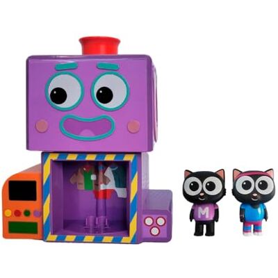 BANDAI Milo MI91061 Souds transformatie muziekspeelset met exclusieve dansende Milo-figuur geluiden, muziek en zinnen in het Spaans, verken de wereld van de beroepen met Milo MI91061 BANDAI Milo MI91061 Souds transformatie muziekspeelset met exclusieve dansende Milo-figuur geluiden, muziek en zinnen in het Spaans, verken de wereld van de beroepen met Milo MI91061