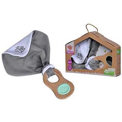 Eichhorn Baby Pure grijpling met knuffeldoek 100 beuken, FSC-gecertificeerd, speelgoed van hout, duurzaam, met spiegel, geschikt voor kinderen vanaf de eerste maanden van het leven, 10005710 Eichhorn Baby Pure grijpling met knuffeldoek 100 beuken, FSC-gecertificeerd, speelgoed van hout, duurzaam, met spiegel, geschikt voor kinderen vanaf de eerste maanden van het leven, 10005710