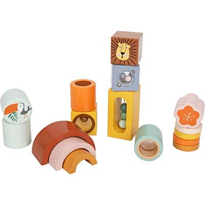 Small Foot discovery modules "Safari" motor skills and sensory game for children, 12 pieces, wooden, vanaf 12 maanden, 12230 Small Foot discovery modules "Safari" motor skills and sensory game for children, 12 pieces, wooden, vanaf 12 maanden, 12230