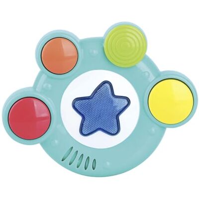 PlayGo Baby Activity Rock Star drum rammelaar met geluid en licht PlayGo Baby Activity Rock Star drum rammelaar met geluid en licht
