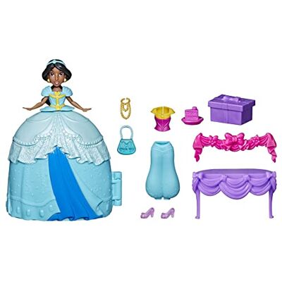 Disney Hasbro Princess Secret Styles Jasmijn Surprise Styles, poppenspeelset met kleding en accessoires, vanaf 4 jaar, F3468 Disney Hasbro Princess Secret Styles Jasmijn Surprise Styles, poppenspeelset met kleding en accessoires, vanaf 4 jaar, F3468