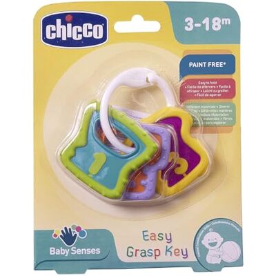 Chicco Sleutel baby rammelaar met eenvoudige grip Chicco Sleutel baby rammelaar met eenvoudige grip