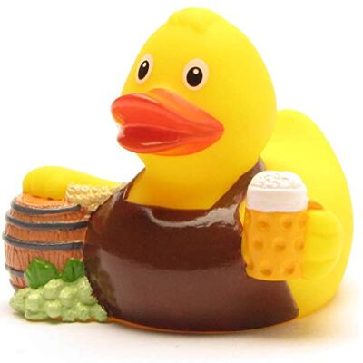 Duckshop I Badeend voor bierbrouwer I Piepende eend I Piepende eend L: 8 cm I Bierdag cadeau I Verzamelaar I Souvenir Duckshop I Badeend voor bierbrouwer I Piepende eend I Piepende eend L: 8 cm I Bierdag cadeau I Verzamelaar I Souvenir