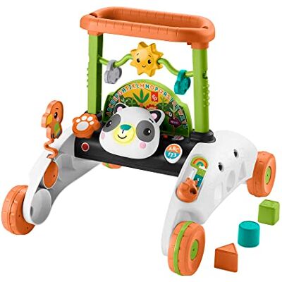 Fisher-Price 2-zijdige loopwagen, stabiel ritme en regulierauto geïnspireerde interactieve loopwagen, Versie: Nederlands; Engels, UK; Frans; Duits; Italiaans; Spaans, Castiliaans, HJY73 Fisher-Price 2-zijdige loopwagen, stabiel ritme en regulierauto geïnspireerde interactieve loopwagen, Versie: Nederlands; Engels, UK; Frans; Duits; Italiaans; Spaans, Castiliaans, HJY73