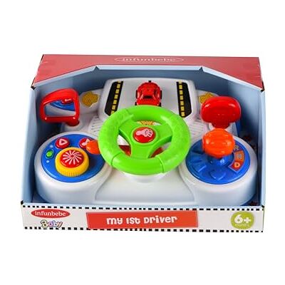 Tachan Mijn eerste kinderstuur met geluid, muziek en lichten verschillende functies (CPA Toy Group 782T00832) Tachan Mijn eerste kinderstuur met geluid, muziek en lichten verschillende functies (CPA Toy Group 782T00832)