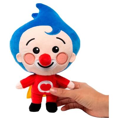 BANDAI Clown Plim Plim, muziekknuffel Plim Plim, 20 cm, meerkleurig, model PL85021, speelgoed met zinnen uit de serie en verheugt kinderen BANDAI Clown Plim Plim, muziekknuffel Plim Plim, 20 cm, meerkleurig, model PL85021, speelgoed met zinnen uit de serie en verheugt kinderen