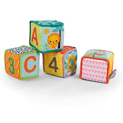 Bright Starts , Cubes Grab & Stack 52160 zwart Bright Starts , Cubes Grab & Stack 52160 zwart