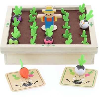 Vilac Memotager- Speelse gezelschapsspellen voor kinderen Pluk je en vind de soep 7 receptenkaarten en 22 groenten Vanaf 36 maanden 2161 Vilac Memotager- Speelse gezelschapsspellen voor kinderen Pluk je en vind de soep 7 receptenkaarten en 22 groenten Vanaf 36 maanden 2161