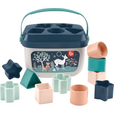 Fisher-Price HJP20 Mijn vormsorteerder, veulen, doos met 10 blokken om te leren sorteren en stapelen, speelgoed voor baby's en kinderen van 6 maanden. Fisher-Price HJP20 Mijn vormsorteerder, veulen, doos met 10 blokken om te leren sorteren en stapelen, speelgoed voor baby's en kinderen van 6 maanden.
