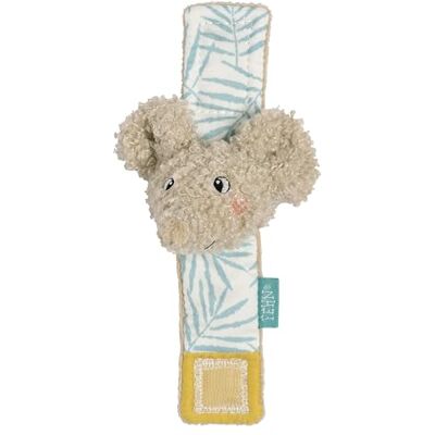 Fehn Babyrammelarmband, olifantenspeelgoed, motoriek speelgoed voor rammelaar, voelen, pluche speelgoed, speelgoed voor baby's en peuters vanaf 0 maanden Fehn Babyrammelarmband, olifantenspeelgoed, motoriek speelgoed voor rammelaar, voelen, pluche speelgoed, speelgoed voor baby's en peuters vanaf 0 maanden