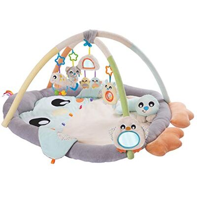 Playgro Pinguïn kruipdeken, kruipdeken voor baby's, kruipdeken, speelmat, kruipdeken, babymat, meerkleurig Playgro Pinguïn kruipdeken, kruipdeken voor baby's, kruipdeken, speelmat, kruipdeken, babymat, meerkleurig