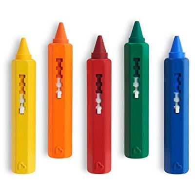 Munchkin Speelgoedkrijtjes voor in bad – meerkleurig, set van 5 Munchkin Speelgoedkrijtjes voor in bad – meerkleurig, set van 5