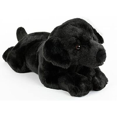 Teddys Rothenburg Pluche Labrador liggend, zwart, 40 cm Teddys Rothenburg Pluche Labrador liggend, zwart, 40 cm