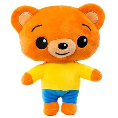BANDAI Clown Plim Plim, muziekknuffel Bam Bam 20 cm, meerkleurig model PL85024, speelgoed met zinnen uit de serie en verheugt kinderen BANDAI Clown Plim Plim, muziekknuffel Bam Bam 20 cm, meerkleurig model PL85024, speelgoed met zinnen uit de serie en verheugt kinderen