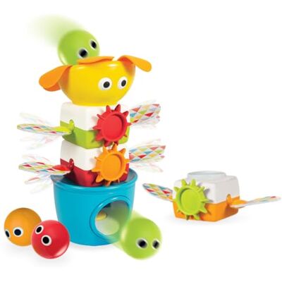 Yookidoo De nieuwe Flap Flap Tower – educatief babyspeelgoed – muzikaal en mobiel spel – speelgoed om te stapelen – motoriek, ontwaken, coördinatie – cadeau baby 9/24 maanden Yookidoo De nieuwe Flap Flap Tower – educatief babyspeelgoed – muzikaal en mobiel spel – speelgoed om te stapelen – motoriek, ontwaken, coördinatie – cadeau baby 9/24 maanden