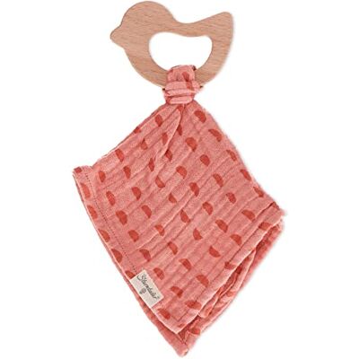 Sterntaler Uniseks babyknuffel met bijtring Enna en Otti knuffeldier baby meisje wasbaar biologisch koraal Sterntaler Uniseks babyknuffel met bijtring Enna en Otti knuffeldier baby meisje wasbaar biologisch koraal