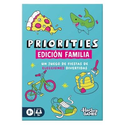Hasbro Jeu de Fiestas Priorities Family Edition Version espagnole Hasbro Jeu de Fiestas Priorities Family Edition Version espagnole