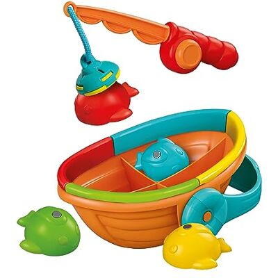 Clementoni Baby Colour Fishing, visspel voor kinderen van 12 tot 36 maanden, 4 vissen om te vangen, educatieve spelletjes voor de vroege kindertijd, gemaakt in Italië, lijn Play for Future, stimuleert Clementoni Baby Colour Fishing, visspel voor kinderen van 12 tot 36 maanden, 4 vissen om te vangen, educatieve spelletjes voor de vroege kindertijd, gemaakt in Italië, lijn Play for Future, stimuleert