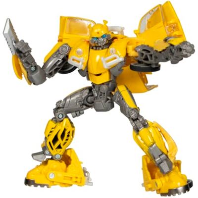 Hasbro Transformers Generations Studio Series, 117 Bumblebee Deluxe Class 11 cm, Transformers: Bumblebee, vanaf 8 jaar Hasbro Transformers Generations Studio Series, 117 Bumblebee Deluxe Class 11 cm, Transformers: Bumblebee, vanaf 8 jaar