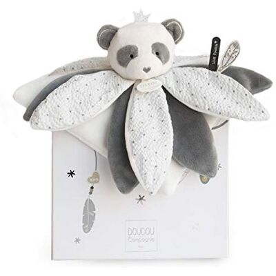 DOUDOU ET COMPAGNIE – PARIS – Doudou et Compagnie knuffelpanda dromenvanger geschenkdoos wit en zwart 26 cm cadeau-idee voor geboorte meisjes en jongens garantie bij verloren knuffel DC3548 DOUDOU ET COMPAGNIE – PARIS – Doudou et Compagnie knuffelpanda dromenvanger geschenkdoos wit en zwart 26 cm cadeau-idee voor geboorte meisjes en jongens garantie bij verloren knuffel DC3548