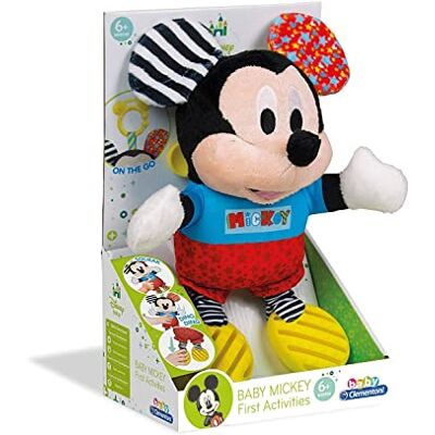 Clementoni Baby Mickey pluche dier met sonidos 26 cm 6 m Clementoni Baby Mickey pluche dier met sonidos 26 cm 6 m