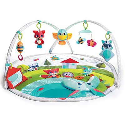 Tiny Love Dynamic Gymini Muzikale babyspeelmat, vanaf 0 maanden, verstelbare bogen, kruipdeken met muziek en verlichting, vanaf de geboorte, 110 x 90 cm, Op de prairie Tiny Love Dynamic Gymini Muzikale babyspeelmat, vanaf 0 maanden, verstelbare bogen, kruipdeken met muziek en verlichting, vanaf de geboorte, 110 x 90 cm, Op de prairie