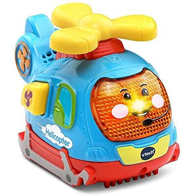 VTech Tut Tut Tut Drivers Helikopter Interactief speelgoed voor peuters om met licht en geluiden te spelen Geschikt voor jongens en meisjes vanaf 12 maanden, 2, 3, 4+ jaar, Engelse versie VTech Tut Tut Tut Drivers Helikopter Interactief speelgoed voor peuters om met licht en geluiden te spelen Geschikt voor jongens en meisjes vanaf 12 maanden, 2, 3, 4+ jaar, Engelse versie