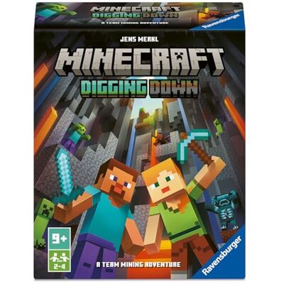 Ravensburger Minecraft: Digging Down kaartspel vanaf 8 jaar: A Team Mining Adventure Ravensburger Minecraft: Digging Down kaartspel vanaf 8 jaar: A Team Mining Adventure