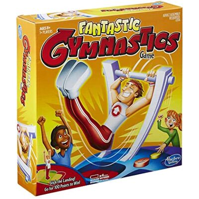 Hasbro Fantastic Gymnastics, gezelschapsspel, Engelse versie, meerkleurig Hasbro Fantastic Gymnastics, gezelschapsspel, Engelse versie, meerkleurig