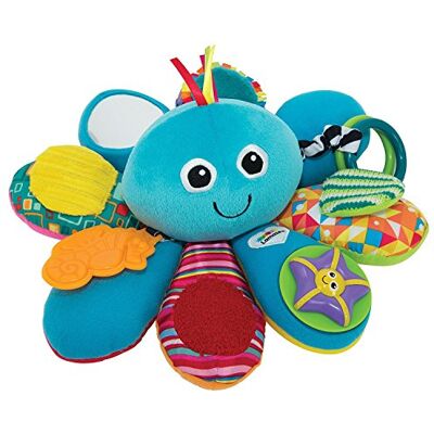 Lamaze Tomy L27206, speelgoed voor baby's, pluche speelgoed met spiegel en bijtring, geschikt voor baby's van 6 maanden, meerkleurig Lamaze Tomy L27206, speelgoed voor baby's, pluche speelgoed met spiegel en bijtring, geschikt voor baby's van 6 maanden, meerkleurig