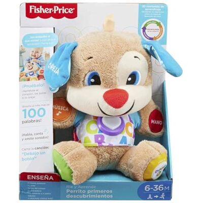 Fisher-Price Ontdekkingsspeelgoed voor baby's, 6 maanden, Spaanse versie, meerkleurig Fisher-Price Ontdekkingsspeelgoed voor baby's, 6 maanden, Spaanse versie, meerkleurig
