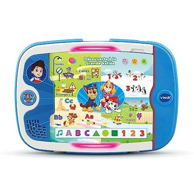 VTech Paw Patrol, TactiPad educatieve missies, touchscreen tablet voor kinderen zonder scherm, activiteitenbladen en educatieve spellen, Paw Patrol-speelgoed, cadeau voor kinderen van 3 jaar tot 7 jaar inhoud in het Frans VTech Paw Patrol, TactiPad educatieve missies, touchscreen tablet voor kinderen zonder scherm, activiteitenbladen en educatieve spellen, Paw Patrol-speelgoed, cadeau voor kinderen van 3 jaar tot 7 jaar inhoud in het Frans